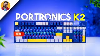 Portronics K2 Mechanical Gaming Keyboard | Best Full size Mechanical Keyboard under 2000 in 2024