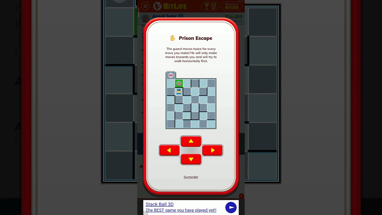 BitLife 6x6 Prison Escape 