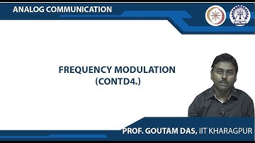 Lecture 51 : Frequency Modulation (Contd.) - 4