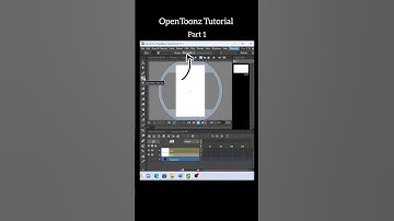 OpenToonz Animation  Tutorial Part 1 | Fireball 🔥 #opentoonz