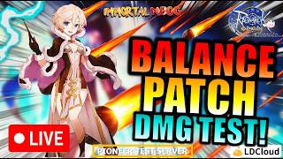 BALANCE PATCH DAMAGE TEST STREAM!! - RAGNAROK ORIGIN CLASSIC [Pioneer Test Server]