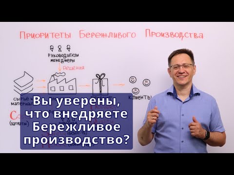 Основы Бережливого производства (Lean Production). Система приоритетов