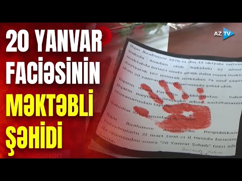 Qanlı yanvarın azyaşlı qurbanı: məktəbli şəhidimiz İlqar İbrahimov