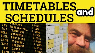 Present Simple for Timetables and Schedules - Present Simple Grammar - British English Pronunciation