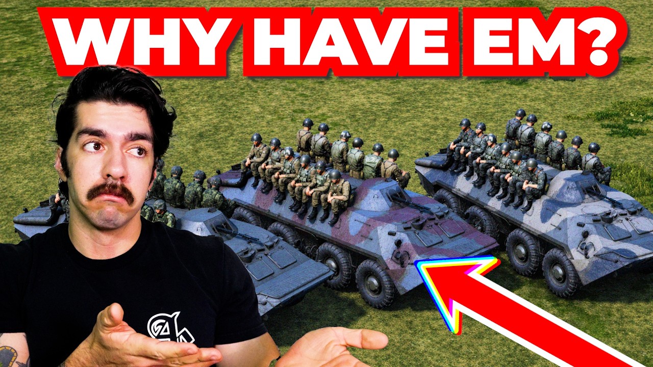 Why the Russian BTR is Hot Garbage