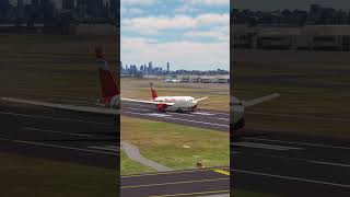 beautiful view of airplanes when landing eps.710