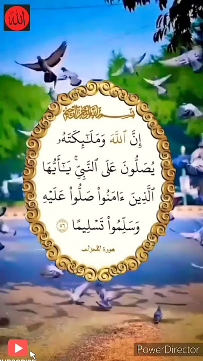 Innallaha Wa Malaikatahu Yusalluna Alan nabi / Islamic status @islamicAwareness-170