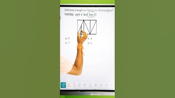 What is the number of triangles in the given figure || Reasoning Important Questions #ssc #cgl #rrb