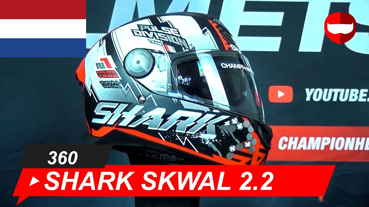 Shark Skwal 2.2 Noxxys Mat KRS - ChampionHelmets.com - YouTube