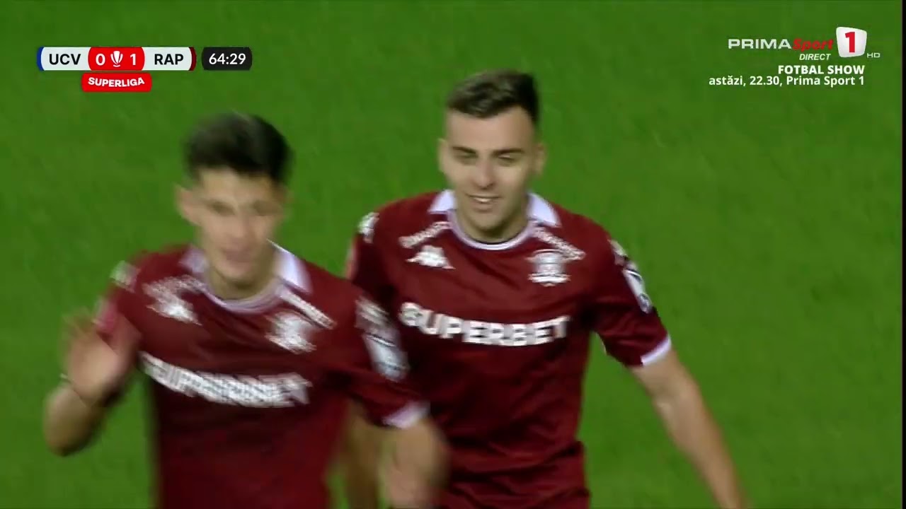 Universitatea Craiova 1-2 FC Rapid București