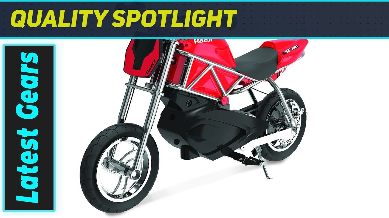 Razor RSF350 Electric Bike: Top Speed Test & First Ride!