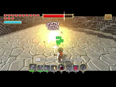 [Boss Fight]Portal Knights stage 30 with Long Bow and Axe Critical Set