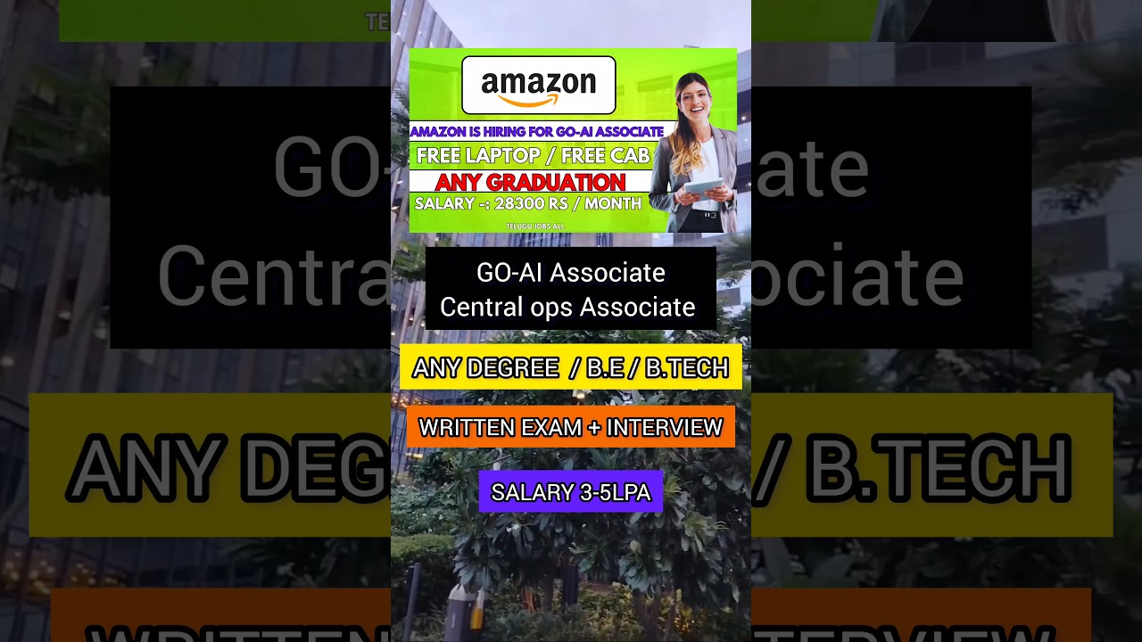 AMAZON IS HIRING FOR WORK FROM HOME JOBS|| 