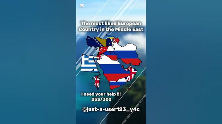 The Most Liked European Country In Each Middle Eastern Countriee #geography #mapping #europe