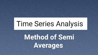 Method of Semi Averages ( odd number) part 2  || 4 sem BBA - Q.T Wealth