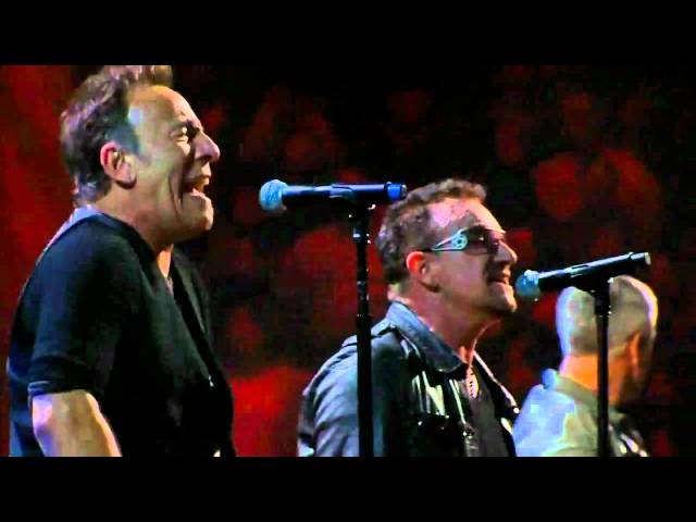 U2 u0026 Bruce Springsteen - I Still Haven't Found What I'm Looking For (live at Madison Square Garden) class=