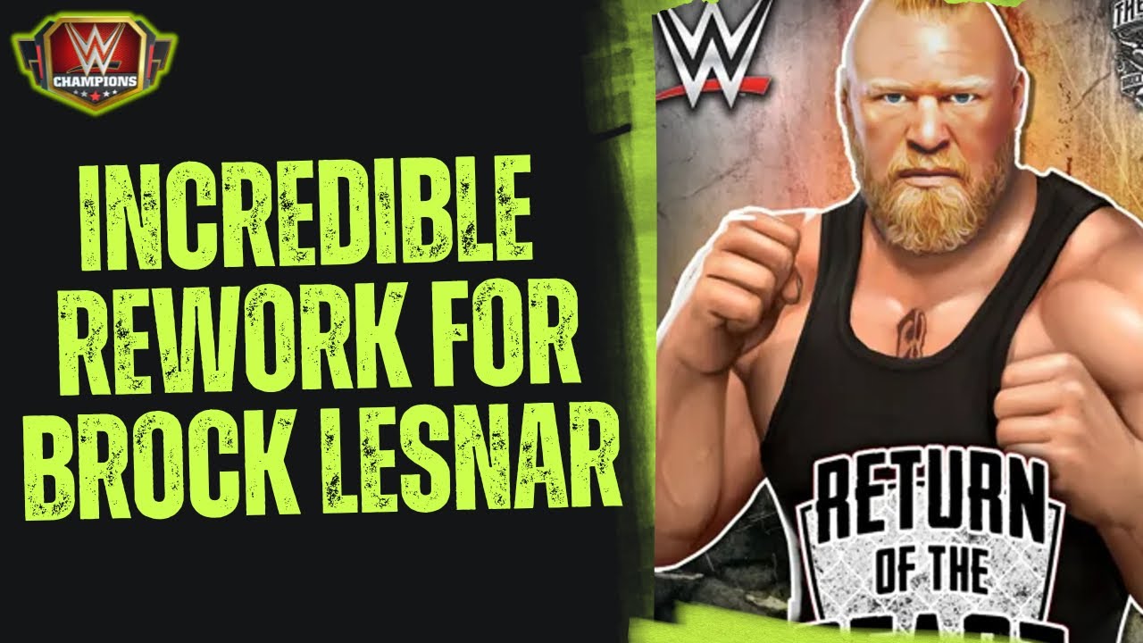 WOW-Брок Леснар Возвращение Зверя (обновлённый)-Чемпионы WWE