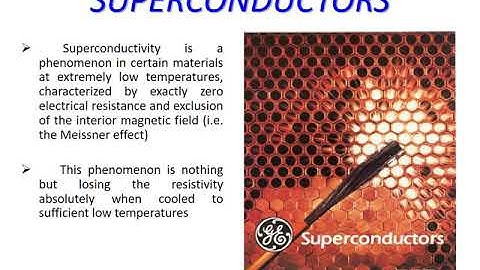 Superconductor & it
