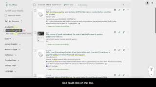One Search Basics