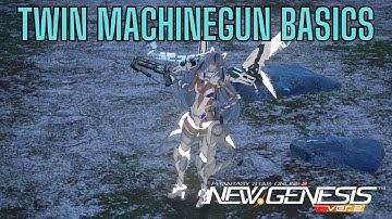 [PSO2 NGS]  Class Weapon Basics (Twin Machinegun)
