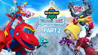 ❄️GoGo Dino Frozen Dino's Secrets❄️ Pt.2 Super Dino Unveils Frozen Dino's Secret | Dinosaur for Kids