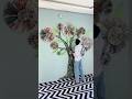 Newspaper Tree 🌳 DIY Idea #shorts #DIY #viral