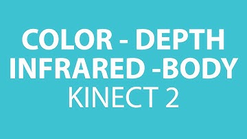 Color, Depth, Infrared and Body display using Kinect 2 and Vitruvius