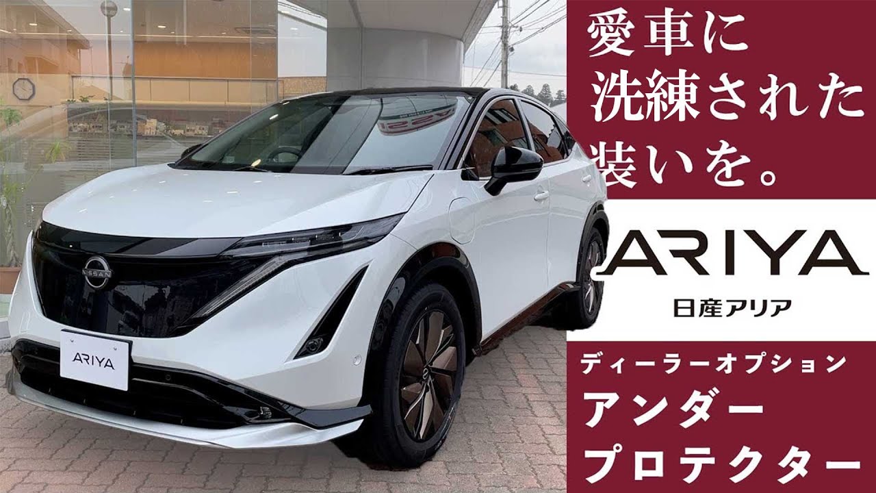 【日産アリア】高級感・存在感がプラスされたアリアをじっくり見る動画