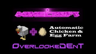 Automatic Egg & Chicken Farm - Minecraft Xbox 360/PS3 - [Tutorial]