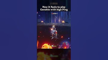 HOW IT FEELS TO PLAY GENSHIN WITH HIGH PING
