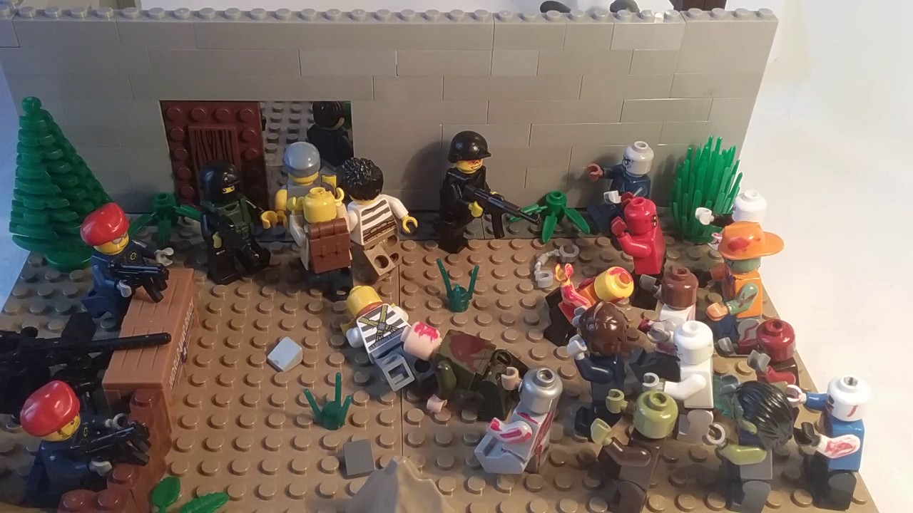Картинки лего самоделок на тему зомби апокалипсис