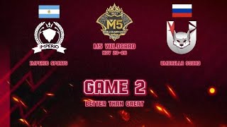 IMPERIO VS US GAME 2 | M5 WILDCARD | DAY 3 @mlbbesportsofficial @mplph.official screenshot 5
