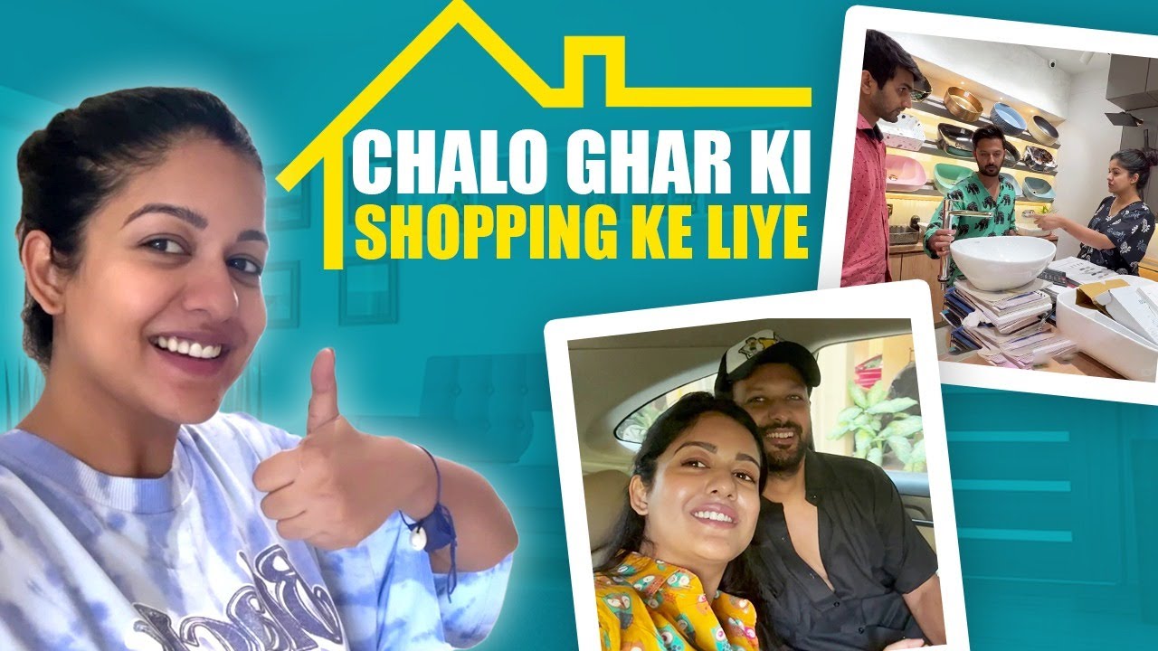 Chalo Ghar Ki Shopping Ke Liye! | @Ishita Dutta & Vatsal Sheth