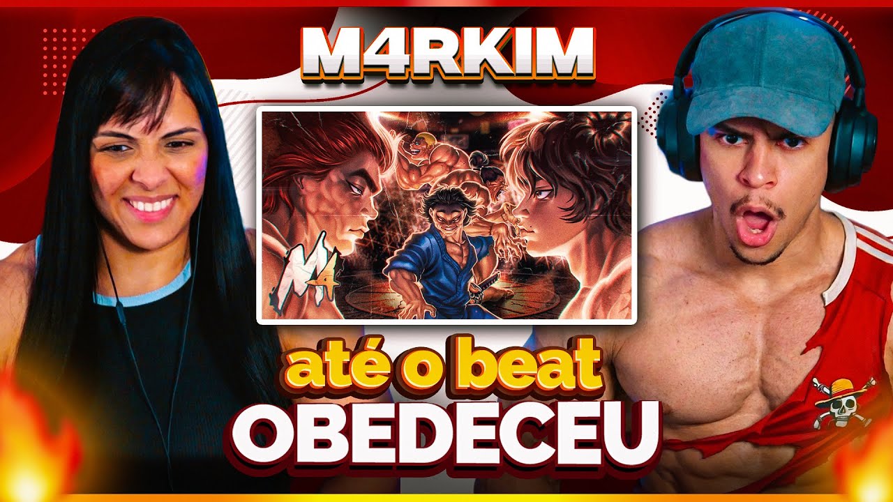 M4RKIM: Os Cinco Mais Fortes (Baki the Grappler) | [Casal Jounin React] 🔥