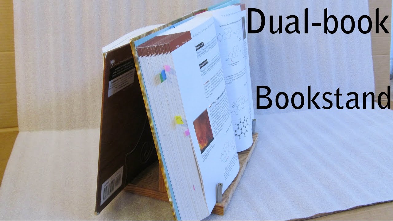 Notebook Holder from Cardboard Press Fit. Books support