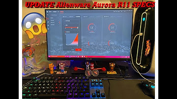UPDATE Alienware Aurora R11 Specs!! (Lower Temps/Lighting Effects/ Fan Speed Cusotmized??)