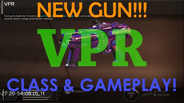 NEW "VPR" DLC WEAPON! (INFINITE WARFARE VPR CLASS AND GAMEPLAY)