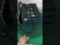 Four 100AH Batterys in parallel &amp; Connet to the BMS #lifepo4battery #batterycell #lithiumbattery