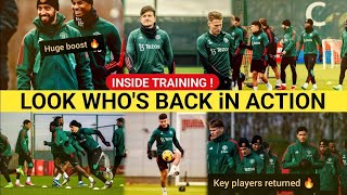 🔴Fernandez,Rashford, Maguire,Martinez🔥Man UTD training&injury updates ahead of Newcastle clush #mufc