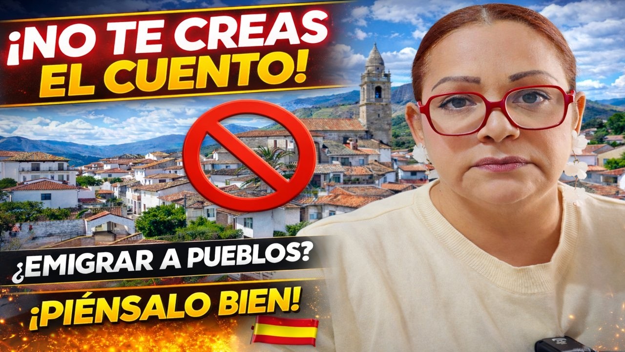 🚨 NO TE CREAS EL CUENTO DE VIVIR EN PUEBLOS DE ESPAÑA PARA EMIGRAR ¡LA VERDAD QUE NADIE DICE!