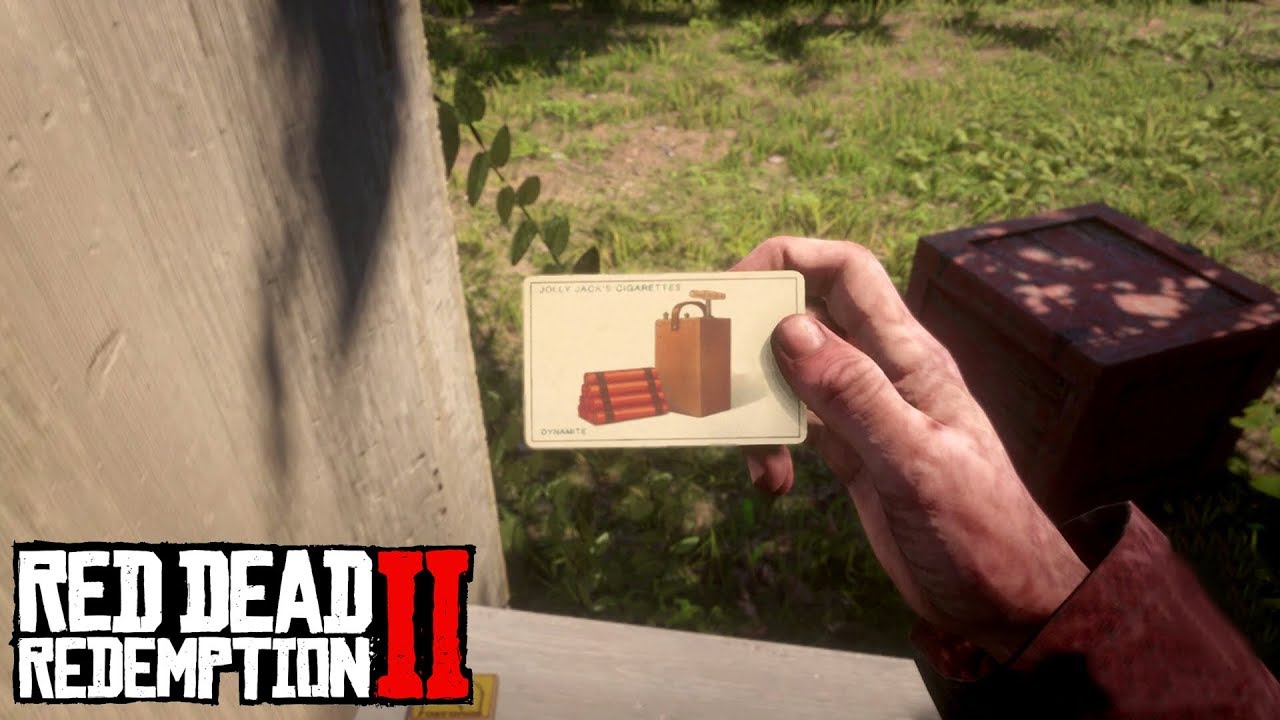 Red Dead Redemption 2 Amazing Inventions Cards Locations