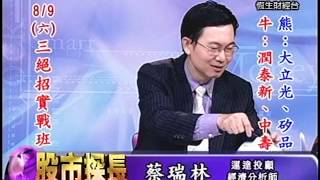 20140805 1330 蔡瑞林 股市探長