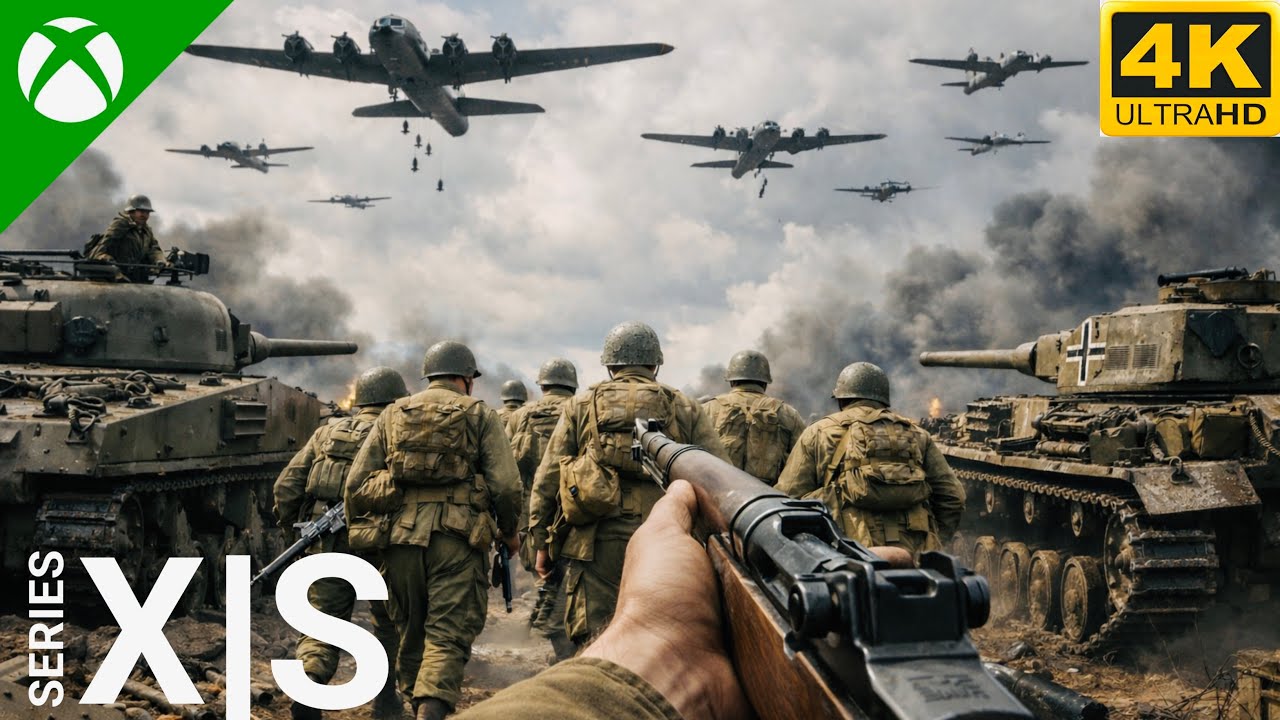 Operation Cobra (France) Looks Terrifying (XBOX) | Ultra Realistic Graphics [4K 60FPS HDR]