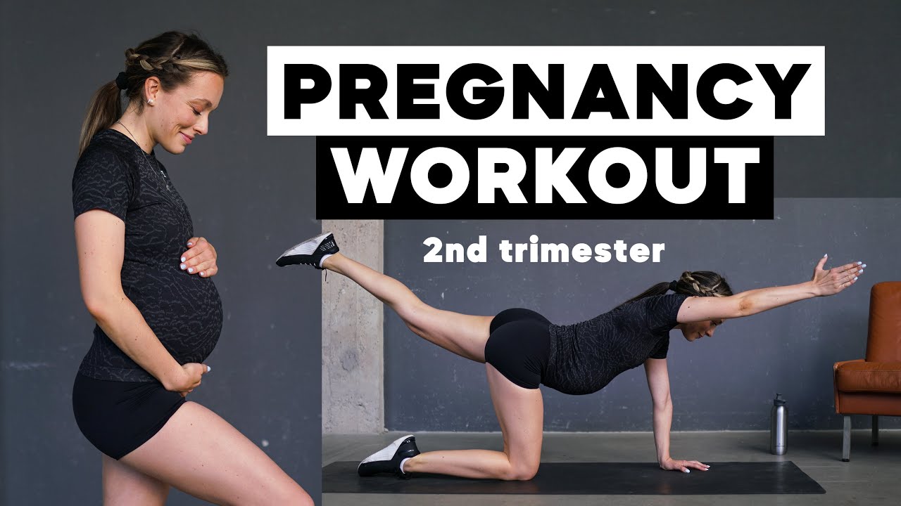Advanced Pregnancy Workout At Home (Video)