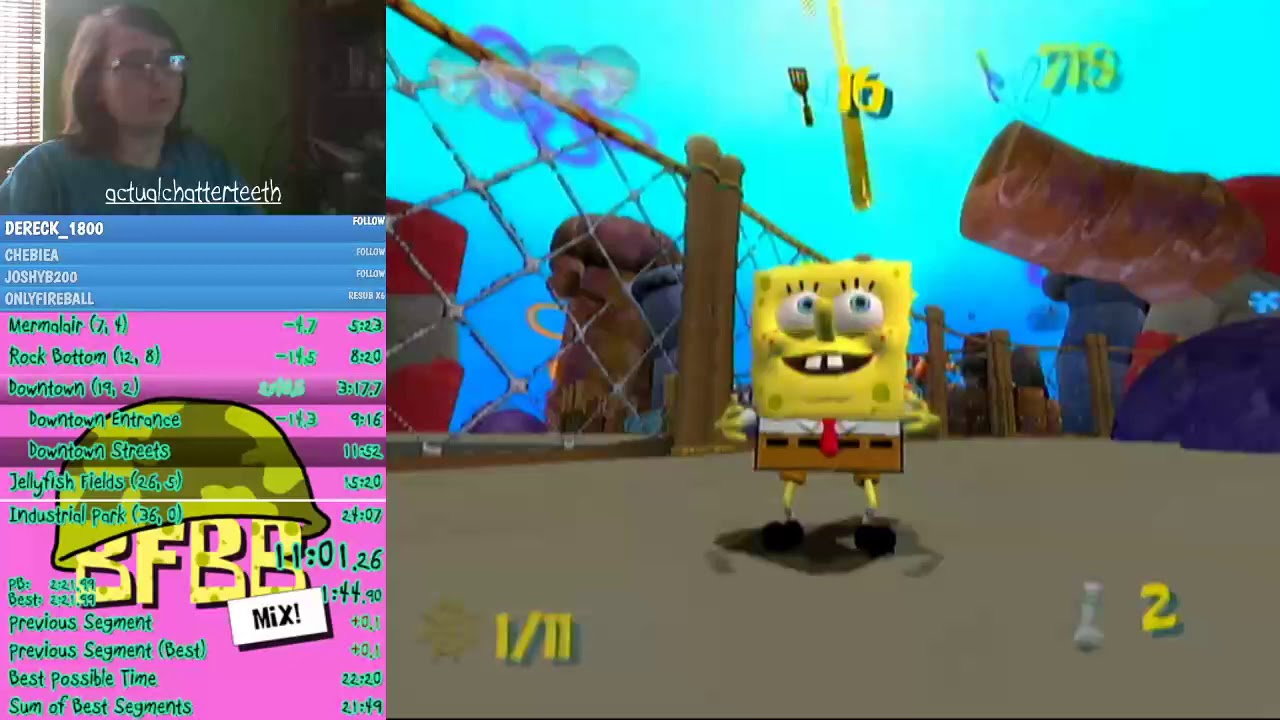 BFBBMix!: RoboPat RTA Any% No CB in 