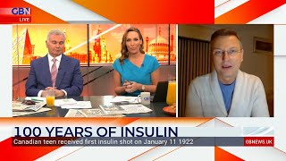 100 years of Insulin: GB News presenter Stephen Dixon joins Eamonn Holmes and Isabel Webster