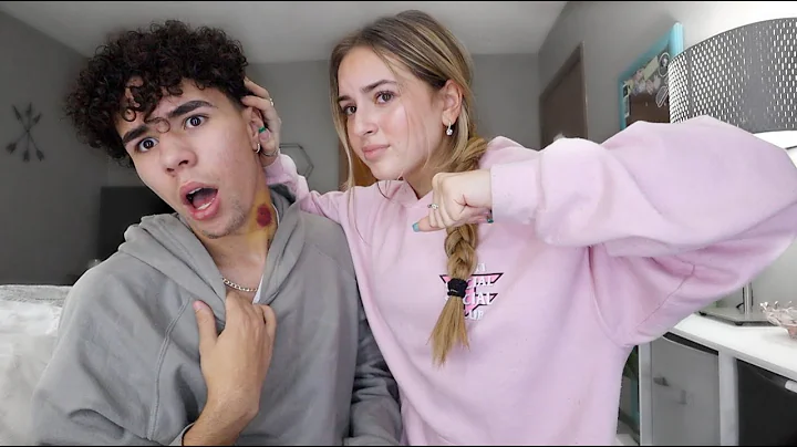 Hickey Prank On Girlfriend *Gone Wrong*