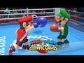 Mario & Sonic At The Olympic Games Tokyo 2020 (Boxing) Mario VS Luigi Silver Vector Dr Eggman & Amy