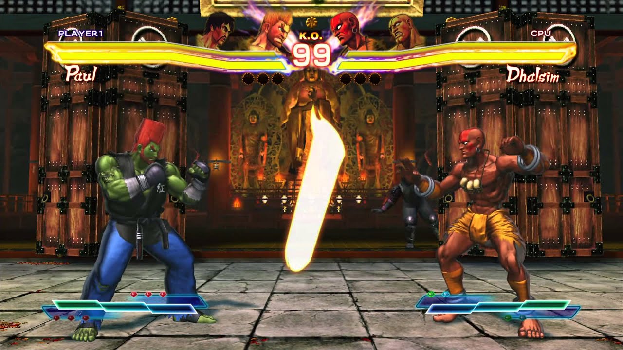 Street Fighter X Tekken (X360) playthrough - Paul and Law