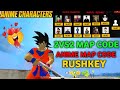 2vs2 Anime Map Code Rushkey 😱 2v2 Anime Map Code Kya Hai 🤔 Anime Map Password 🤫